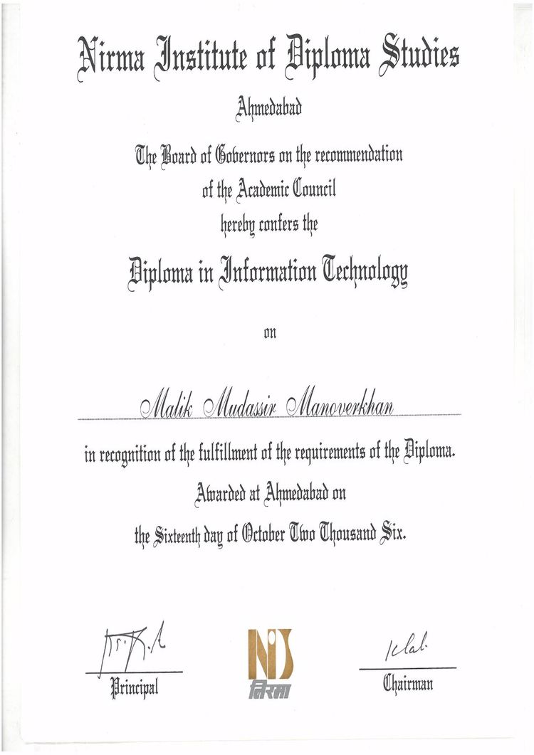 Nirma-institut Buy college degree from The Nirma University