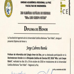 Buy Degree From the Universidad Católica Boliviana