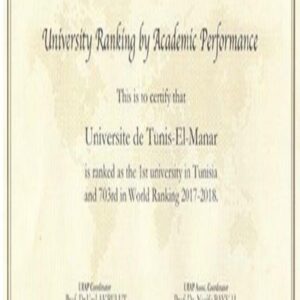 Buy Degree from the Université de Tunis El Manar