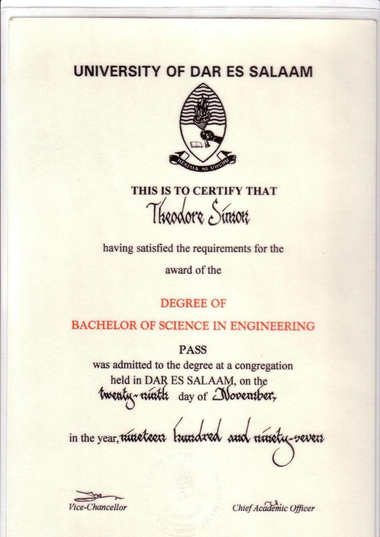 University-of-Dar-es-Salaam Buy Degree From the University of Dar es Salaam