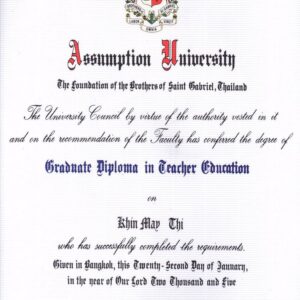 Buy college degree from The Assumption University