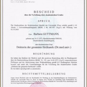 Buy college degree from Medizinische Universität Wien