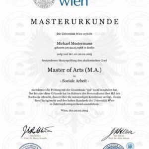 Buy college degree from Technische Universität Wien
