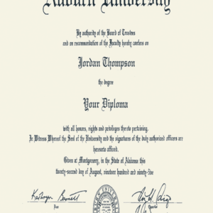 Buy college degree from The Auburn University