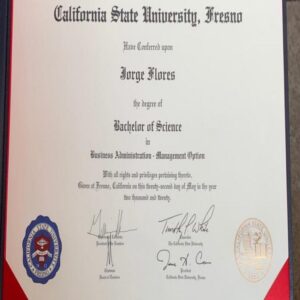 Buy college degree from The California State University, Fresno