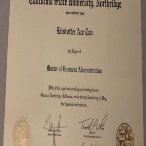 Buy college degree from The California State University, Northridge