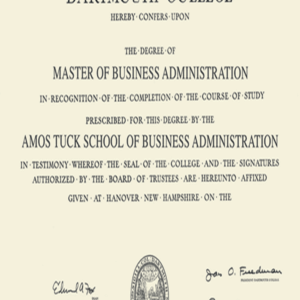 Buy college degree from The Dartmouth College