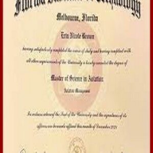 Buy college degree from The Florida Institute of Technology