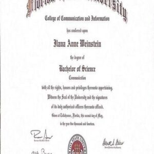 Buy college degree from The Florida State University