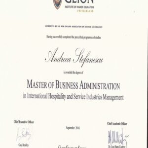 Buy college degree from the Glion Institute of Higher Education