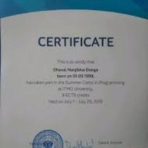 Buy college degree from the ITMO University