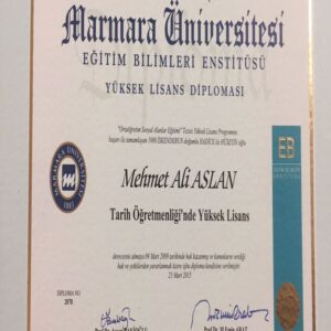 Buy college degree from the Marmara Üniversitesi