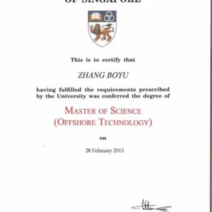 Buy college degree from the National University of Singapore