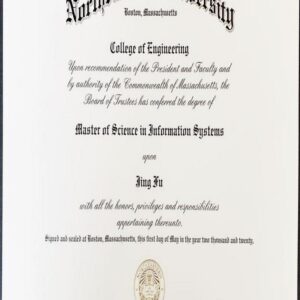 Buy college degree from The Northeastern University
