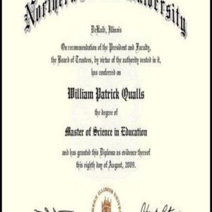 Buy college degree from The Northern Illinois University