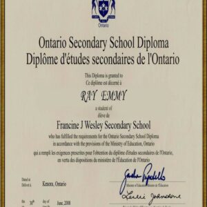 Buy college degree from the Ontario Tech University