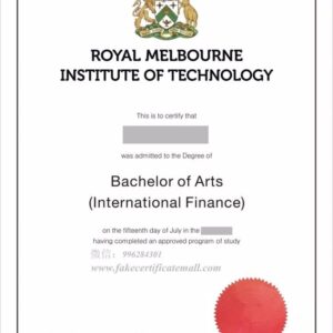 Buy college degree from the RMIT University