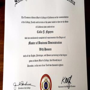 Buy college degree from the Saint Mary's University