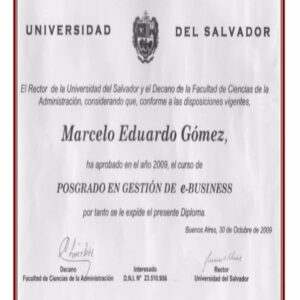 Buy college degree from the Universidad de Buenos Aires