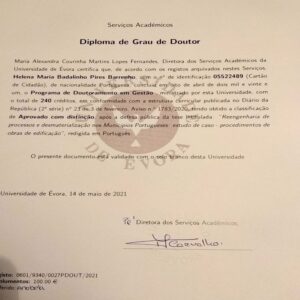 Buy college degree from the Universidade de Évora