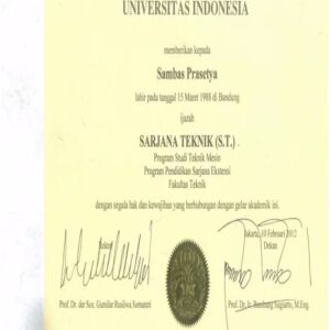 Buy college degree from the Universitas Indonesia