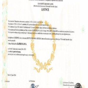 Buy college degree from The Université Grenoble Alpes