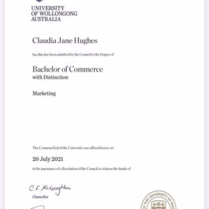 Buy college degree from University of Wollongong