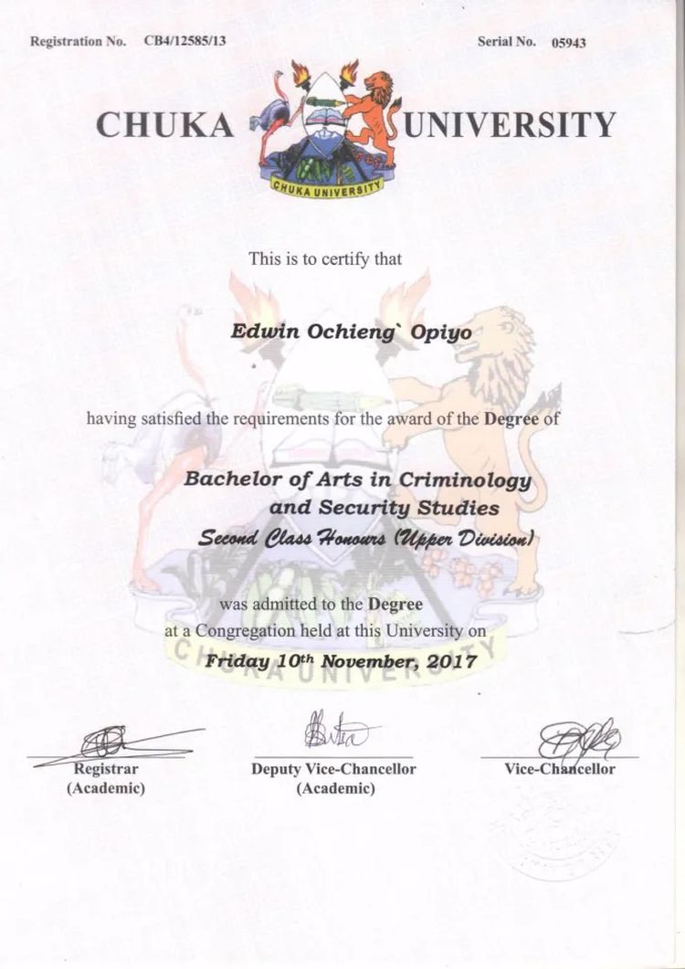 chuka-university-1 Buy college degree from The Chuka University
